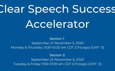 Join Us for Clear Speech Success™Accelerator (Limited Space)