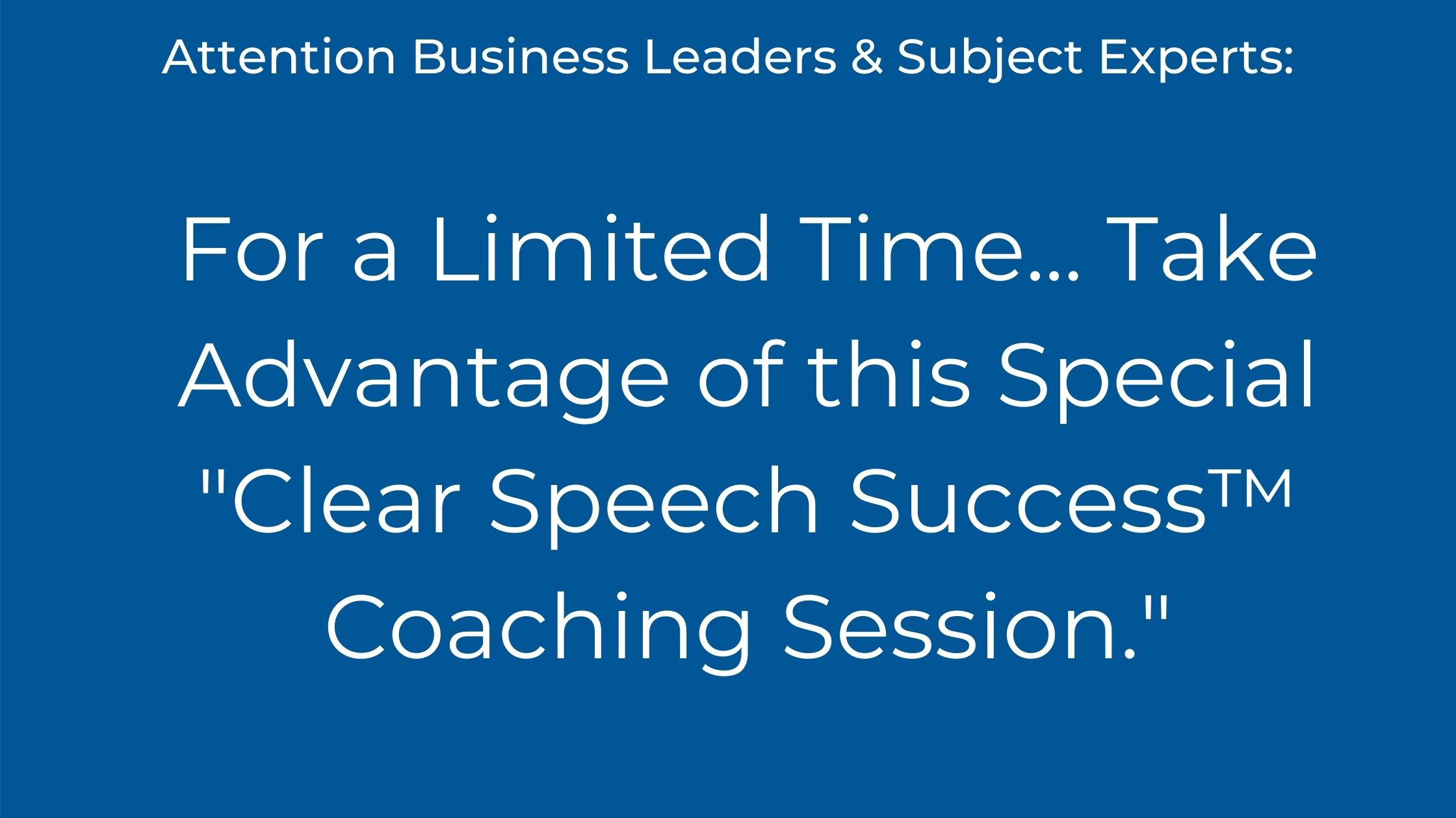coaching session